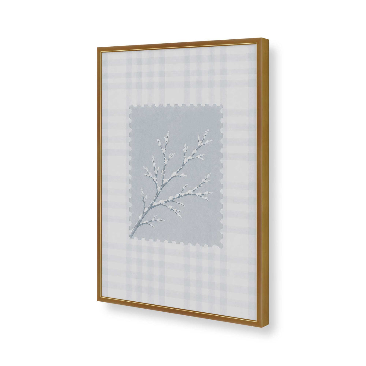[Color:Polished Gold], Picture of art in a Polished Gold frame of the corner