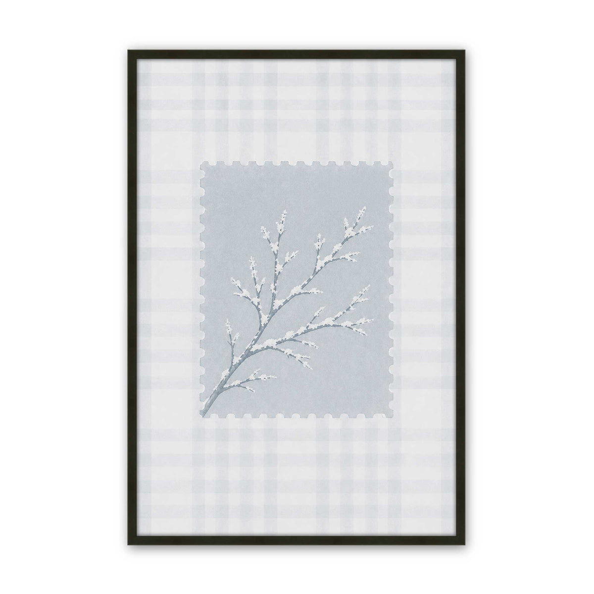 [Color:Satin Black], Picture of art in a Satin Black frame