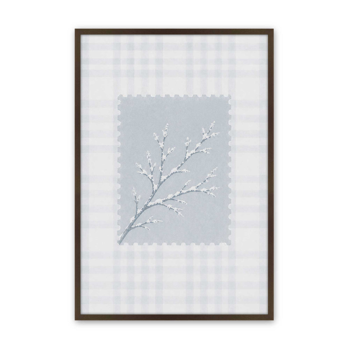 [Color:Brown], Picture of art in a Brown frame