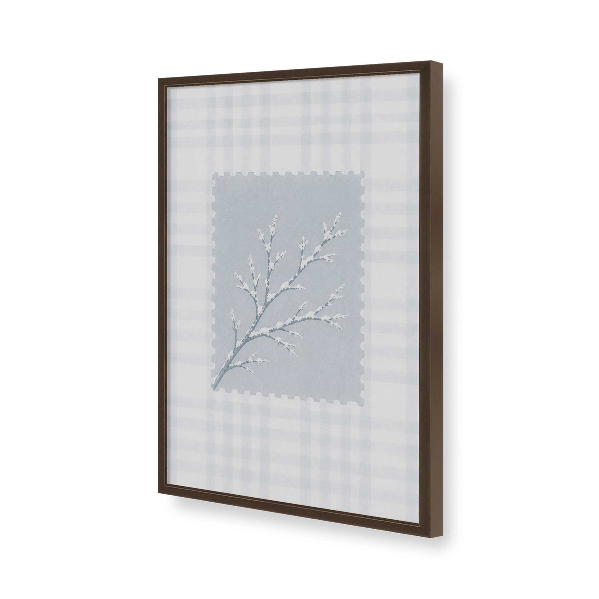 [Color:Belvinder Brown], Picture of art in a Belvinder Brown frame of the corner