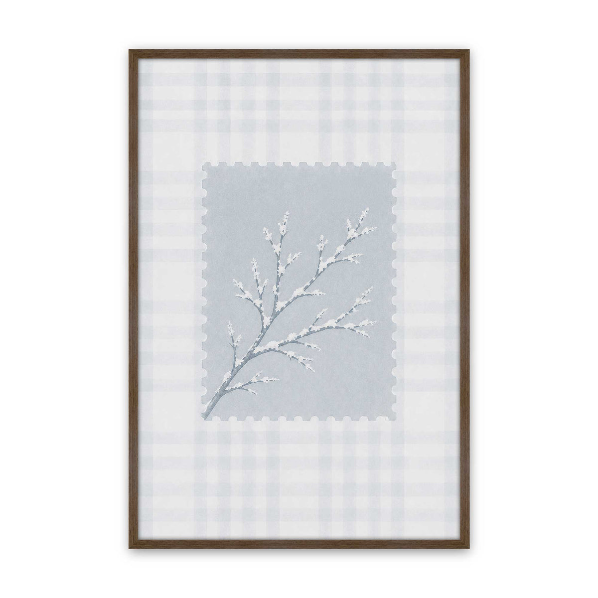 [Color:Walnut], Picture of art in a Walnut frame