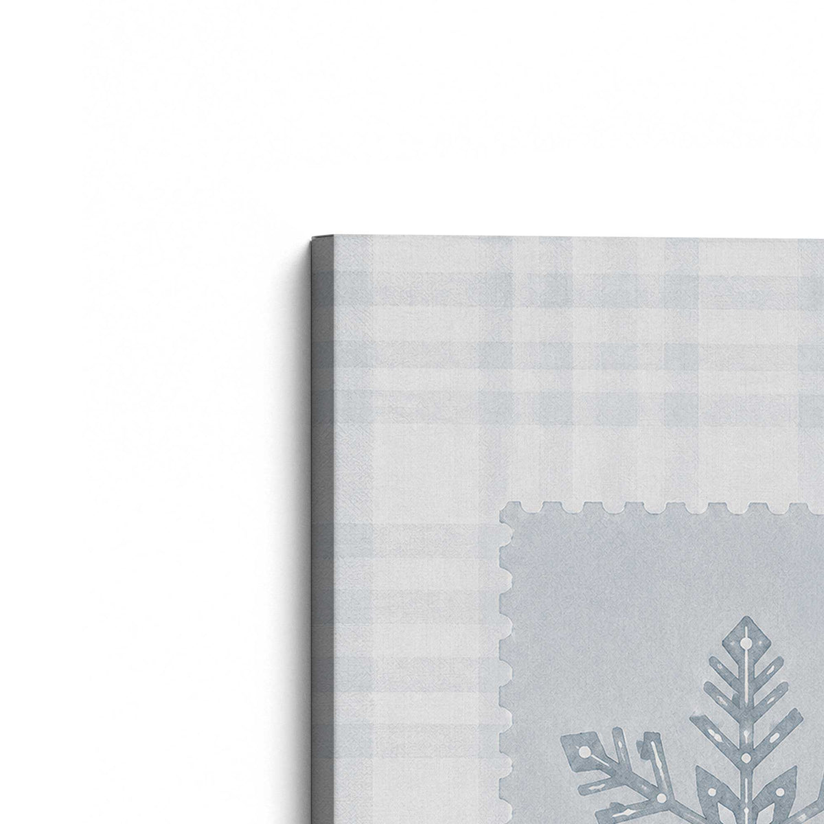 [Color:Stretched Canvas], Picture of the corner of the art