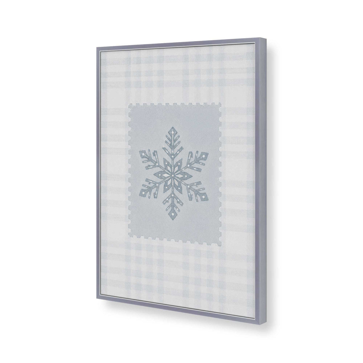 [Color:Polished Chrome], Picture of art in a Polished Chrome frame of the corner