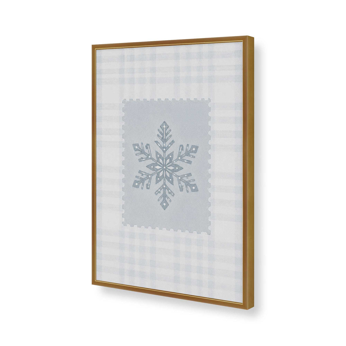 [Color:Polished Gold], Picture of art in a Polished Gold frame of the corner