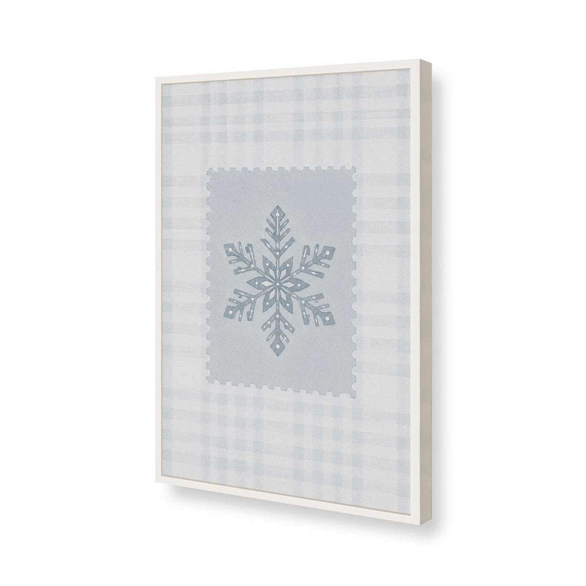 [Color:Opaque White], Picture of art in a Opaque White frame of the corner