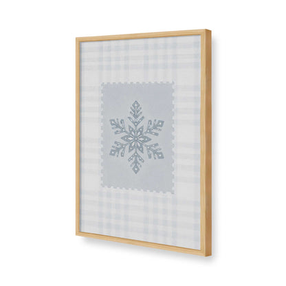 [Color:American Maple], Picture of art in a American Maple frame of the corner