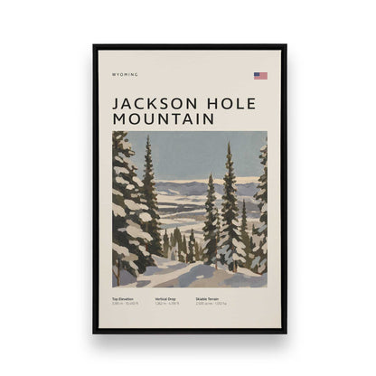 [Color:Satin Black], Picture of art in a Satin Black frame