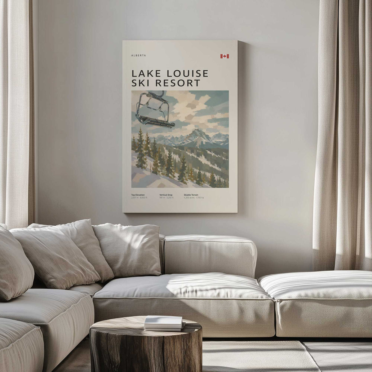 Picture of art in a room