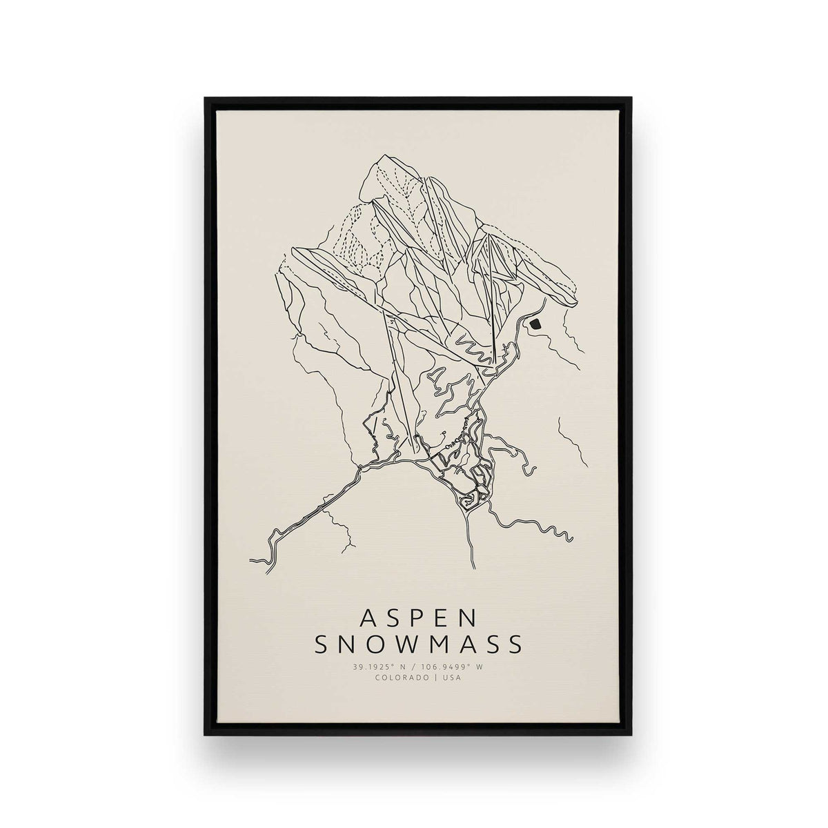 Cool Lines, Set of 4 Canvas Prints