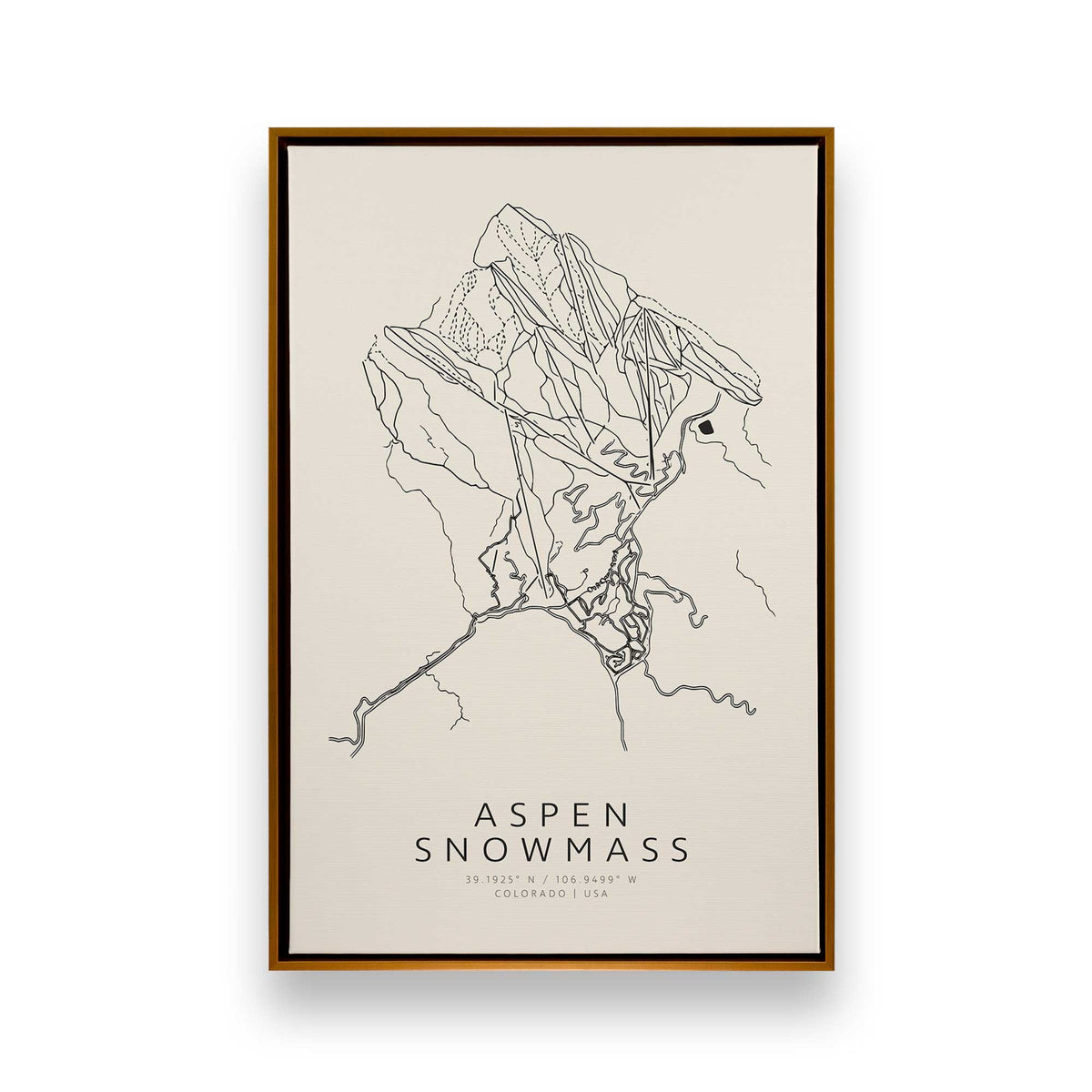 Cool Lines, Set of 4 Canvas Prints