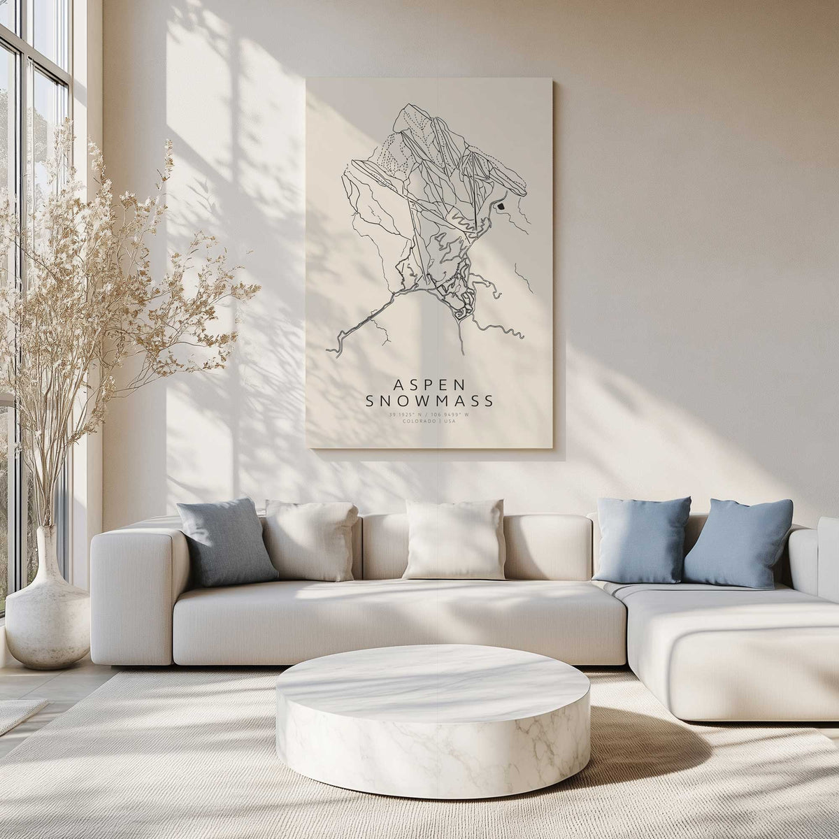 Picture of art in a room