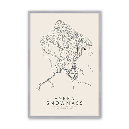 Gone Skiing in America Set of 6 At Prints