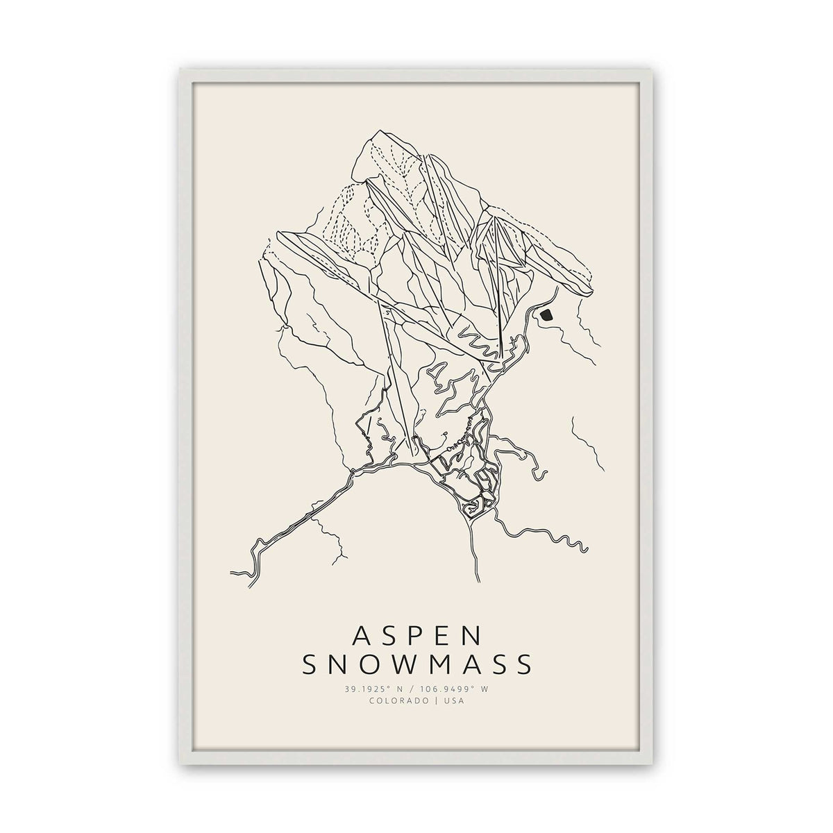 Gone Skiing in America Set of 6 At Prints