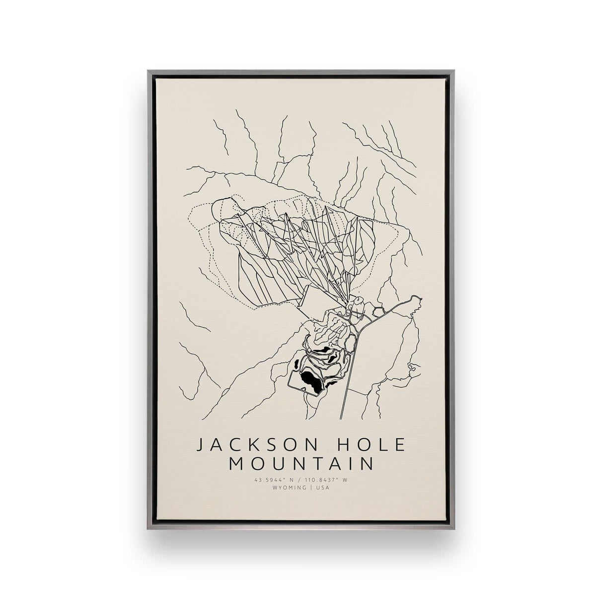 Cool Lines, Set of 4 Canvas Prints