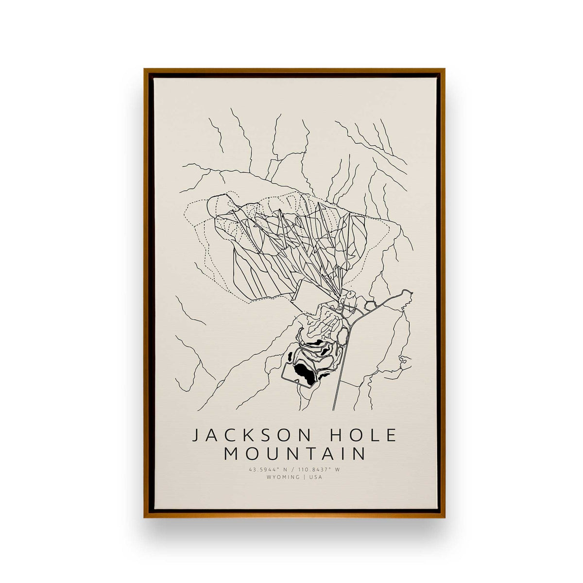 Cool Lines, Set of 4 Canvas Prints