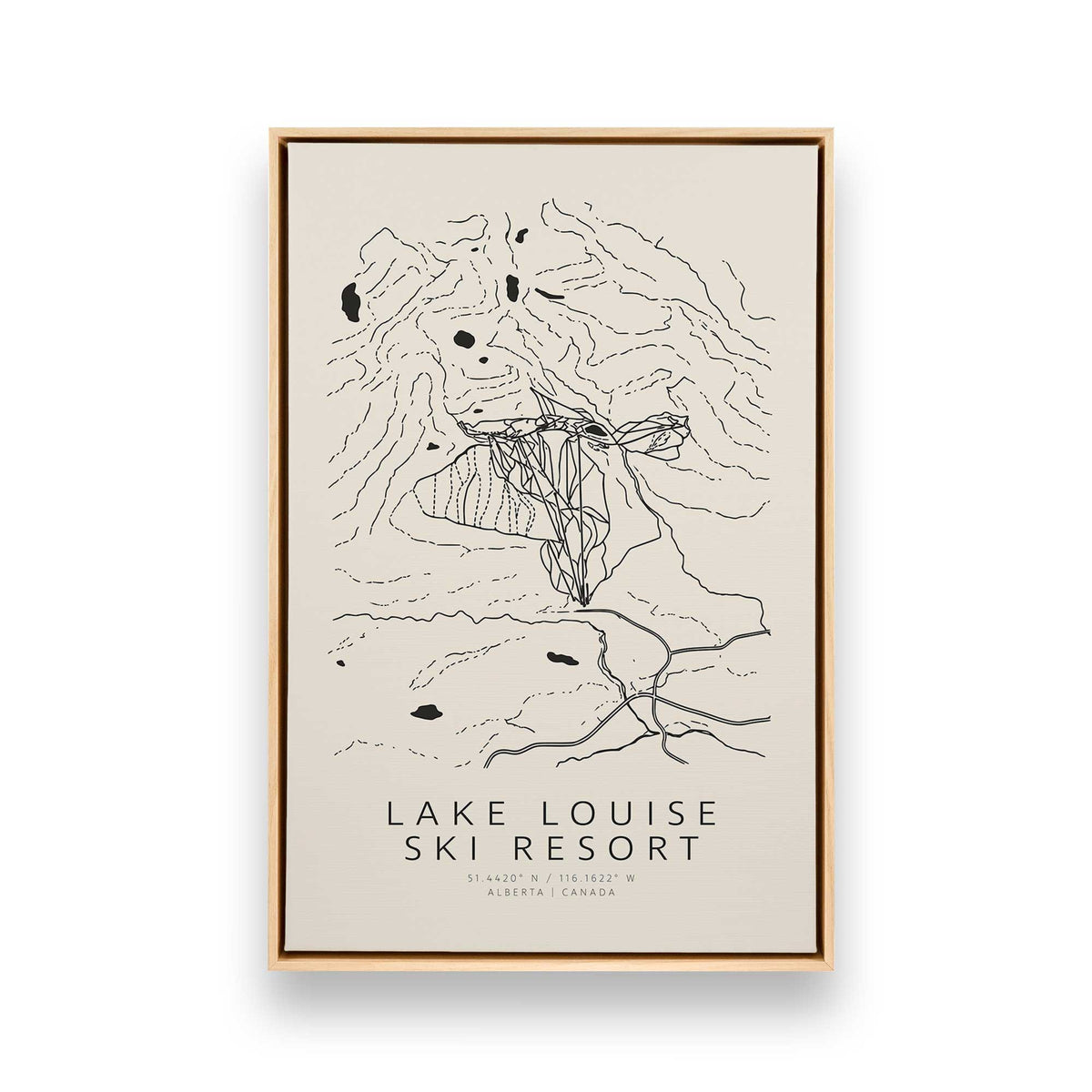 [Color:American Maple], Picture of art in an American Maple frame