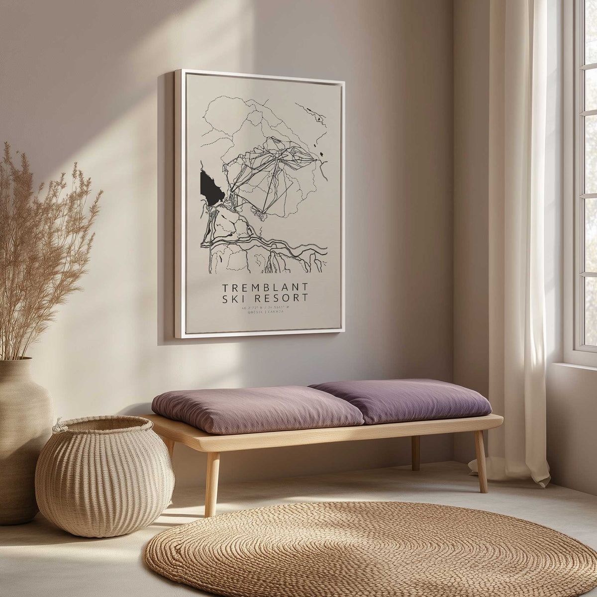Picture of art in a room