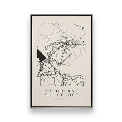 Gone Skiing in Canada, Set of 6 Canvas Prints