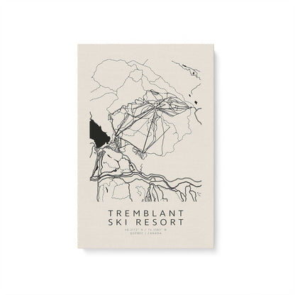 Gone Skiing in Canada, Set of 6 Canvas Prints