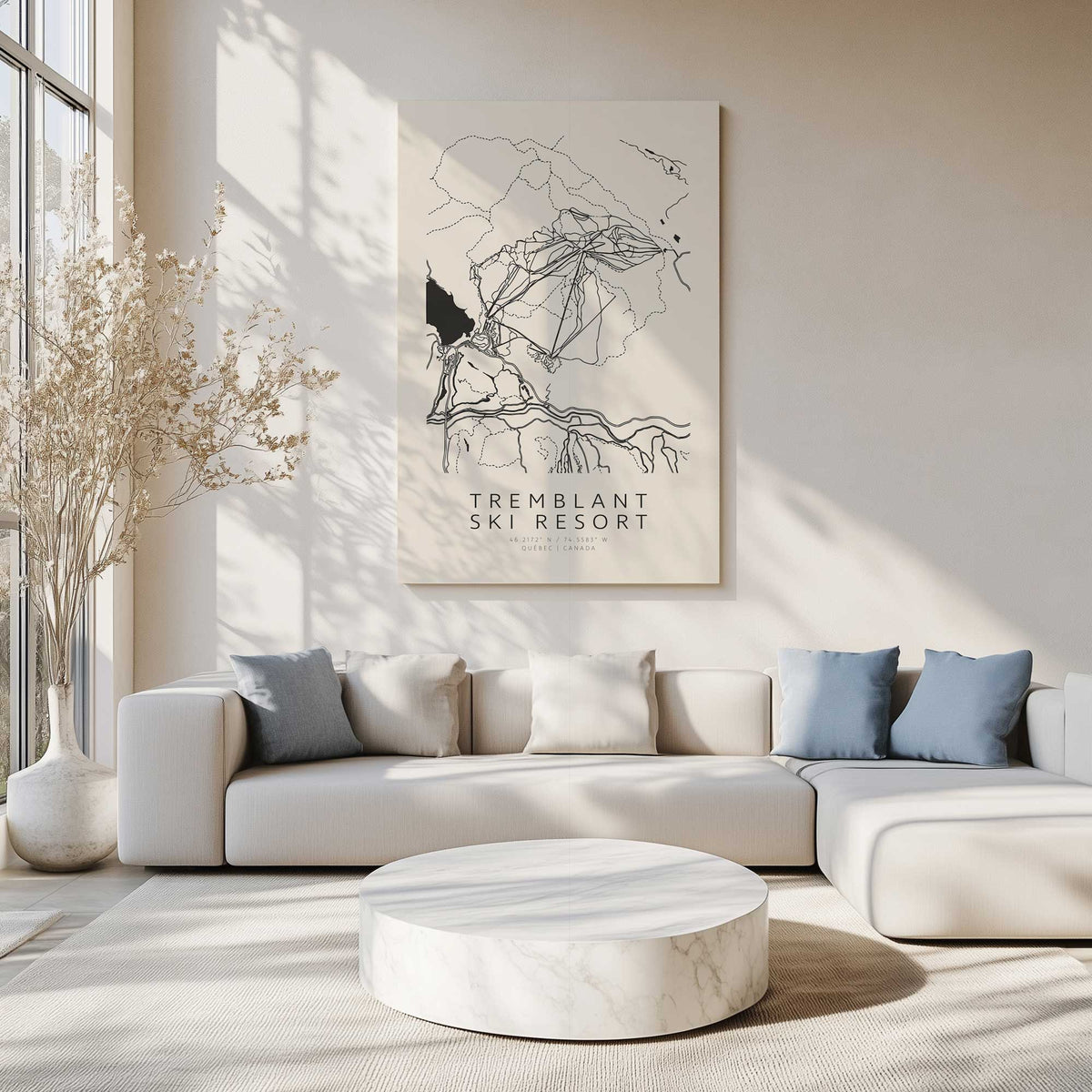 Picture of art in a room