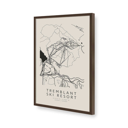 [Color:Brown], Picture of art in a Brown frame of the corner