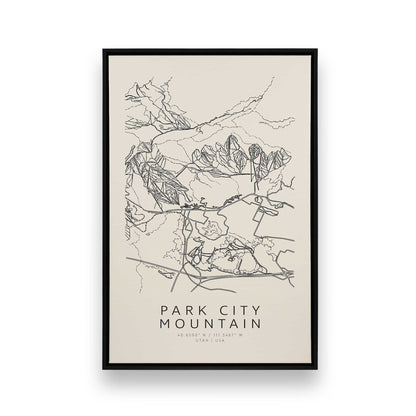 [Color:Satin Black], Picture of art in a Satin Black frame