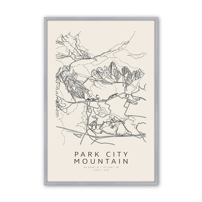 Map My American Mountain Trio Set of 3 At Prints