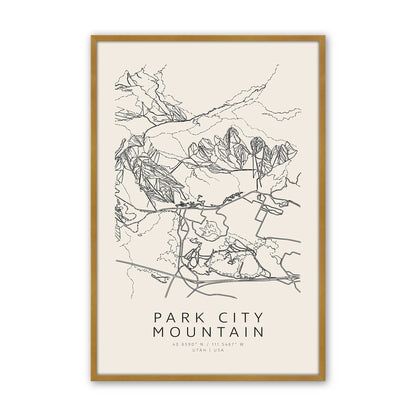 Map My American Mountain Trio Set of 3 At Prints