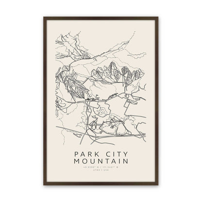 Map My American Mountain Trio Set of 3 At Prints