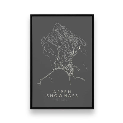[Color:Satin Black], Picture of art in a Satin Black frame