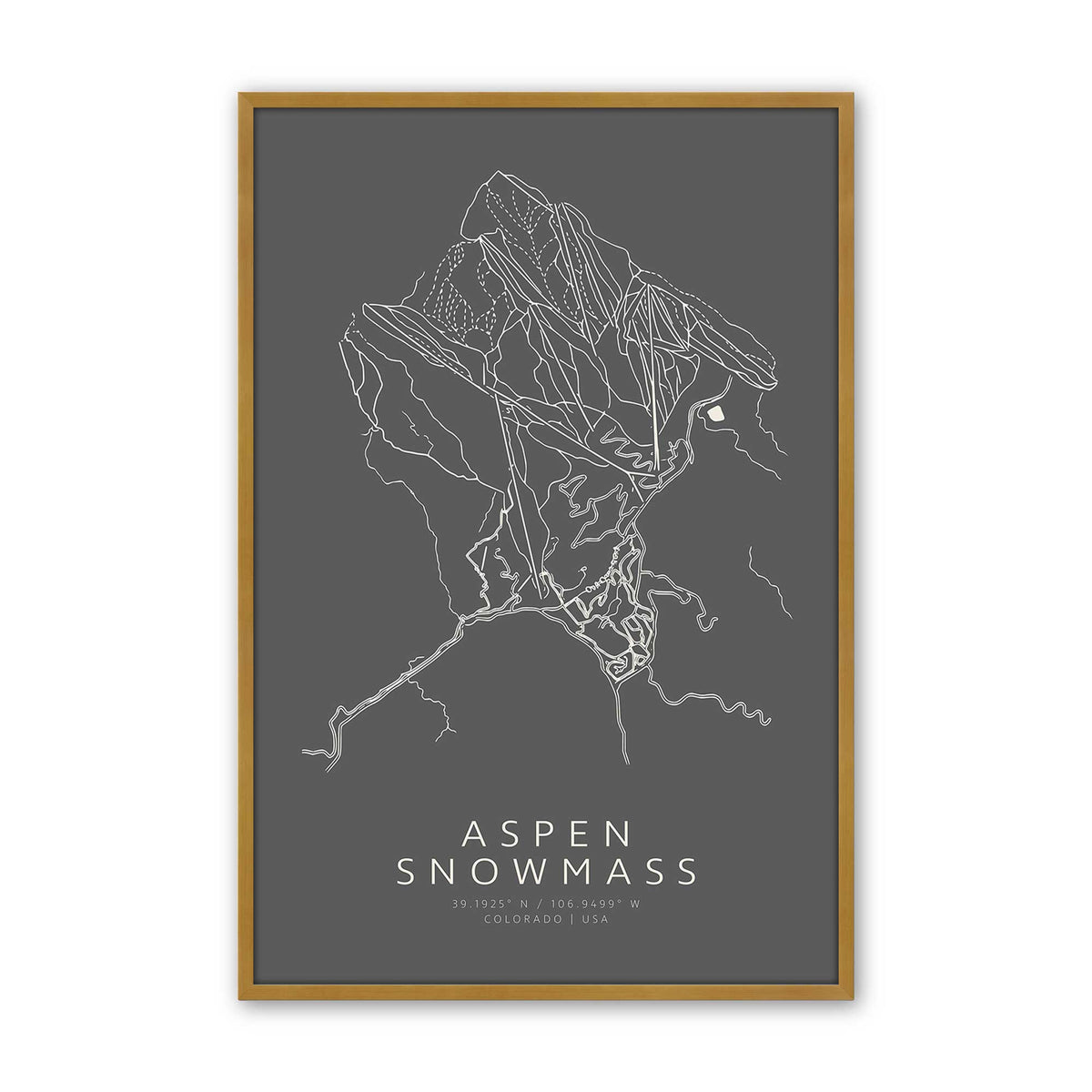 [Color:Polished Gold], Picture of art in a Polished Gold frame