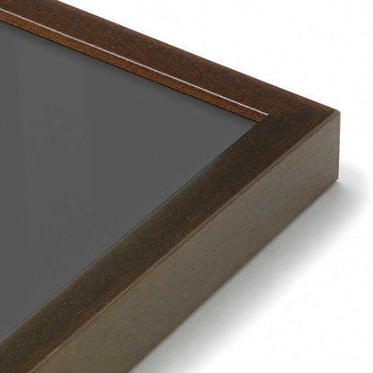 [Color:Belvinder Brown], Picture of art in a Belvinder Brown frame at an angle