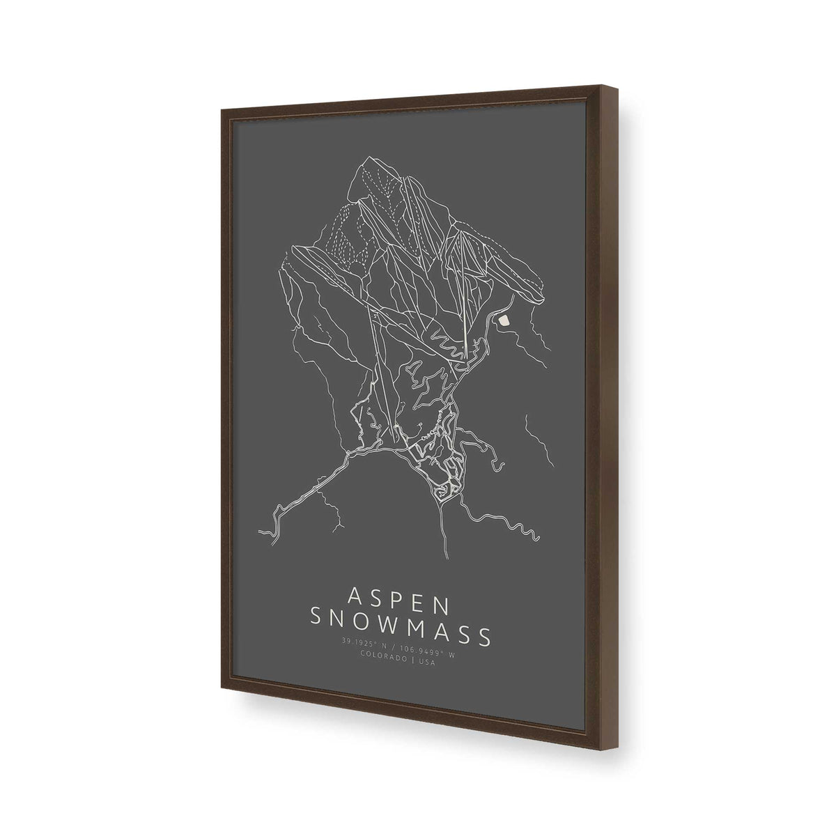 [Color:Belvinder Brown], Picture of art in a Belvinder Brown frame of the corner