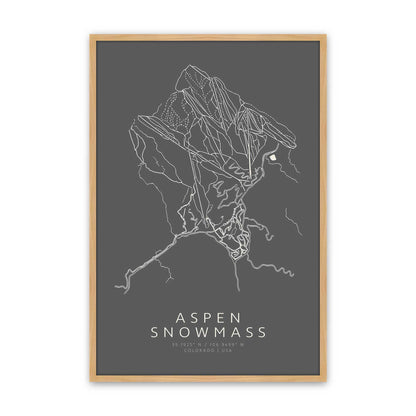[Color:American Maple], Picture of art in a American Maple frame