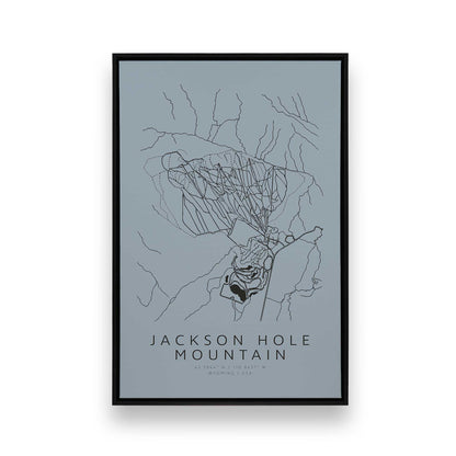 [Color:Satin Black], Picture of art in a Satin Black frame