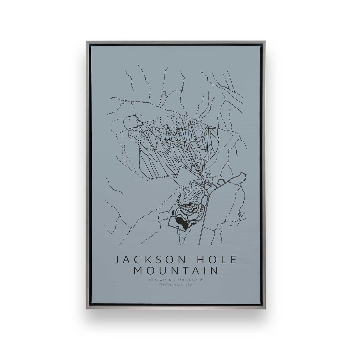 [Color:Polished Chrome], Picture of art in a Polished Chrome frame
