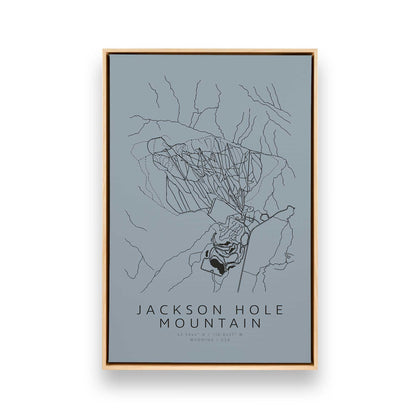 [Color:American Maple], Picture of art in a American Maple frame