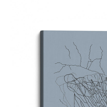 [Color:Stretched Canvas], Picture of the corner of the art
