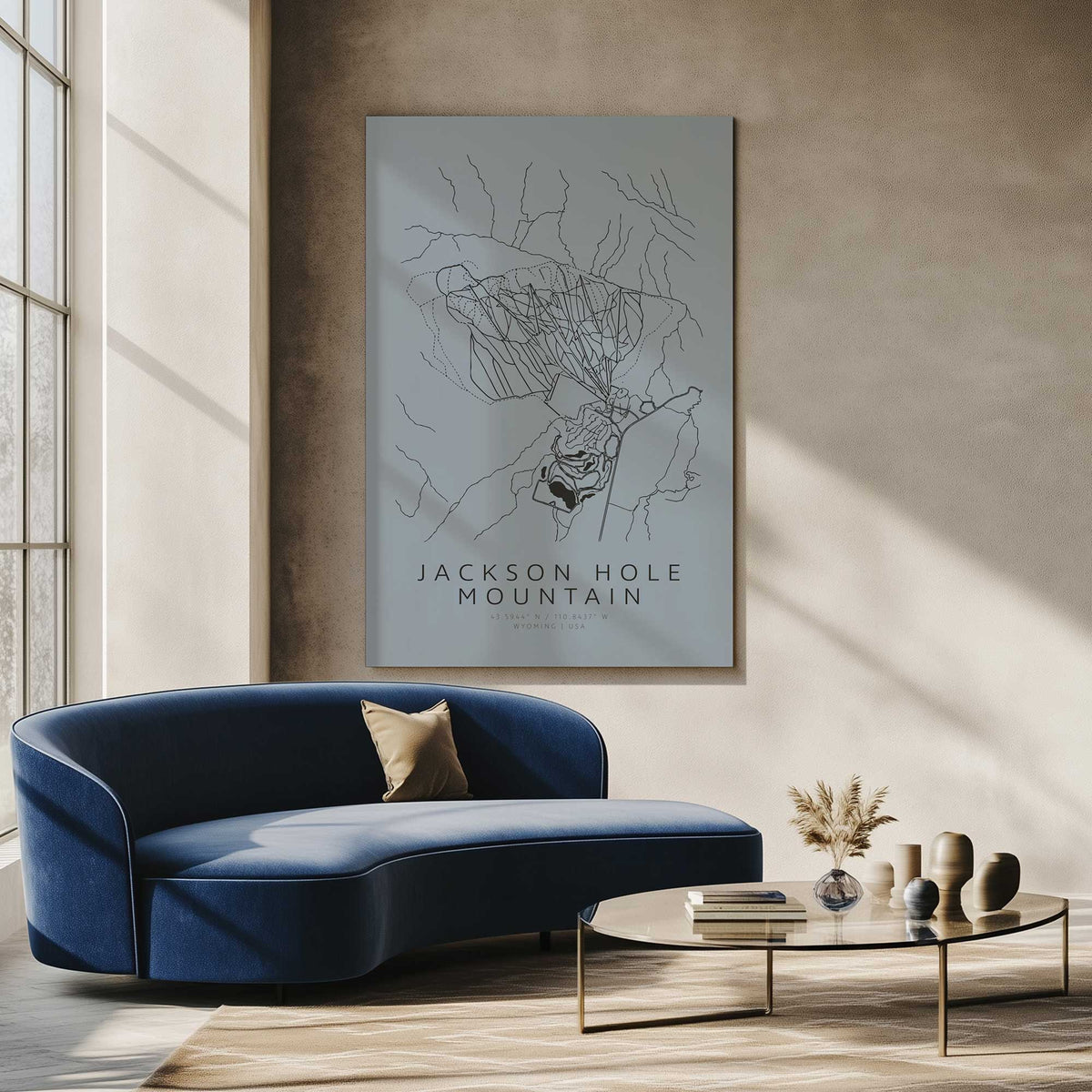 Picture of art in a room