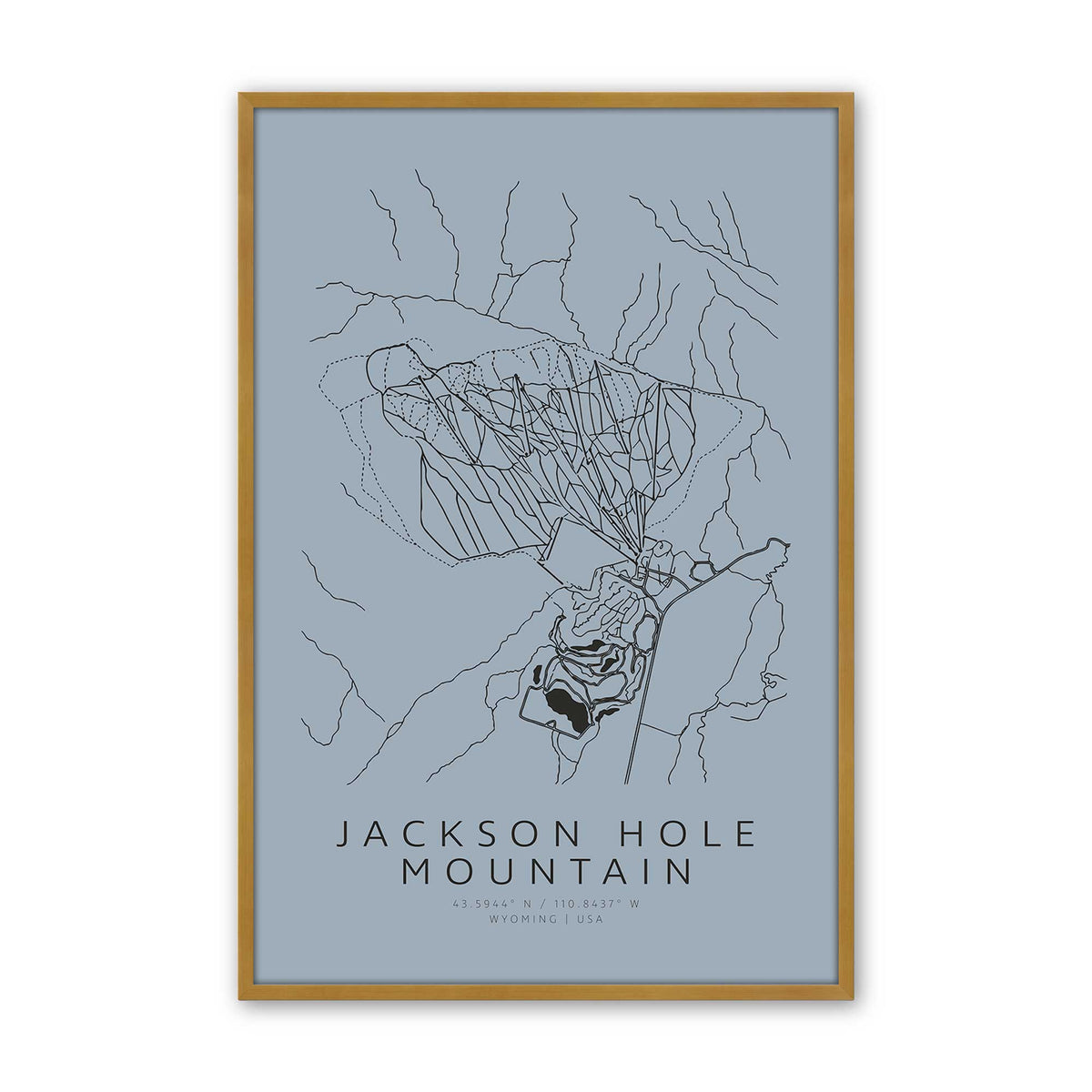 [Color:Polished Gold], Picture of art in a Polished Gold frame