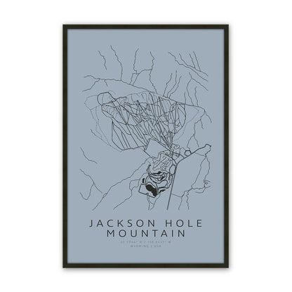 [Color:Satin Black], Picture of art in a Satin Black frame
