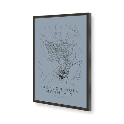 [Color:Satin Black], Picture of art in a Satin Black frame of the corner