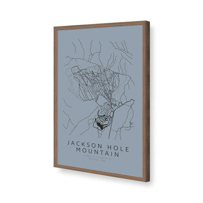 [Color:Walnut], Picture of art in a Walnut frame of the corner