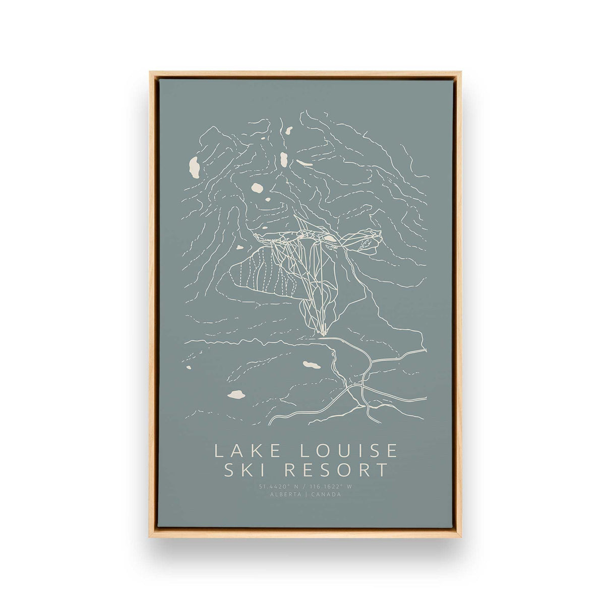 [Color:American Maple], Picture of art in a American Maple frame