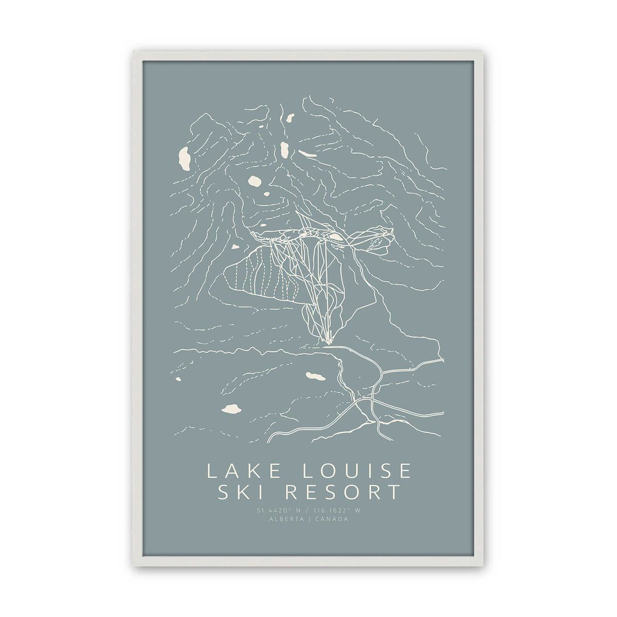 [Color:Opaque White], Picture of art in a Opaque White frame