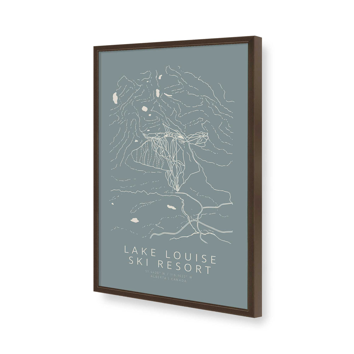[Color:Belvinder Brown], Picture of art in a Belvinder Brown frame of the corner