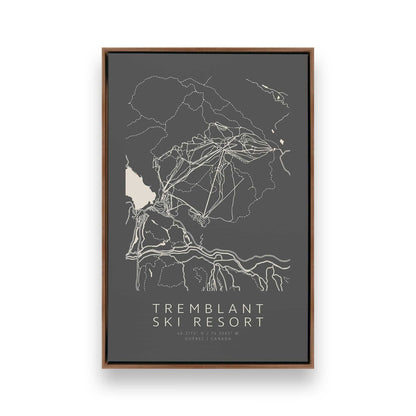 [Color:Walnut], Picture of art in a Walnut frame
