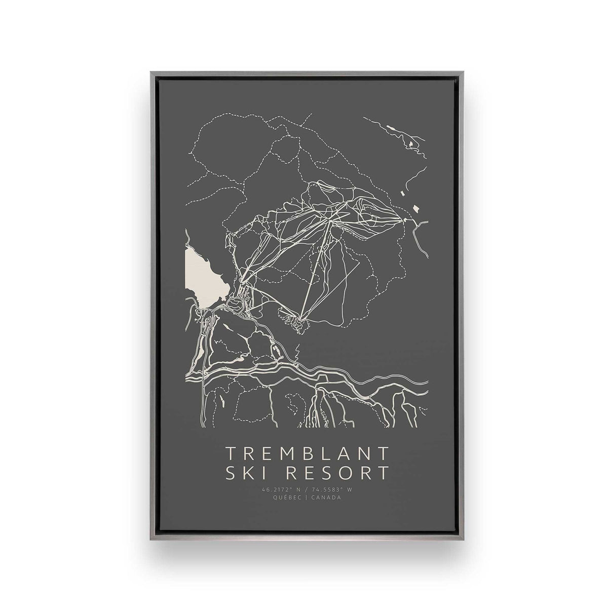 [Color:Polished Chrome], Picture of art in a Polished Chrome frame