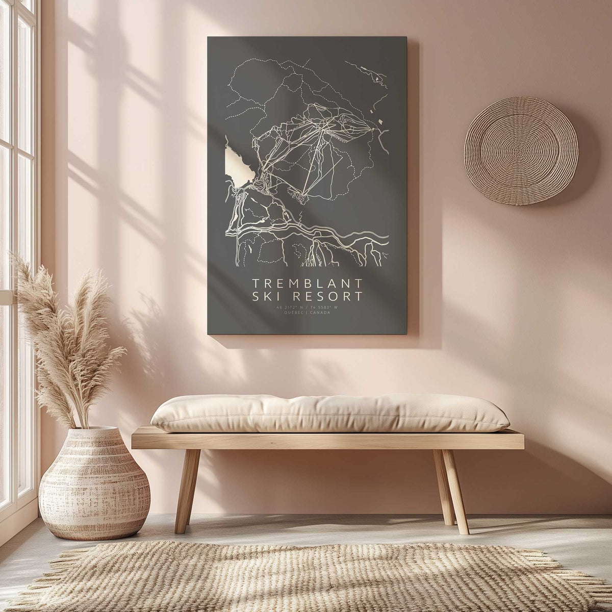 Picture of art in a room