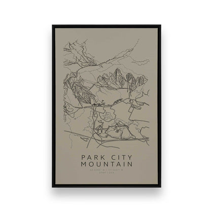 [Color:Satin Black], Picture of art in a Satin Black frame